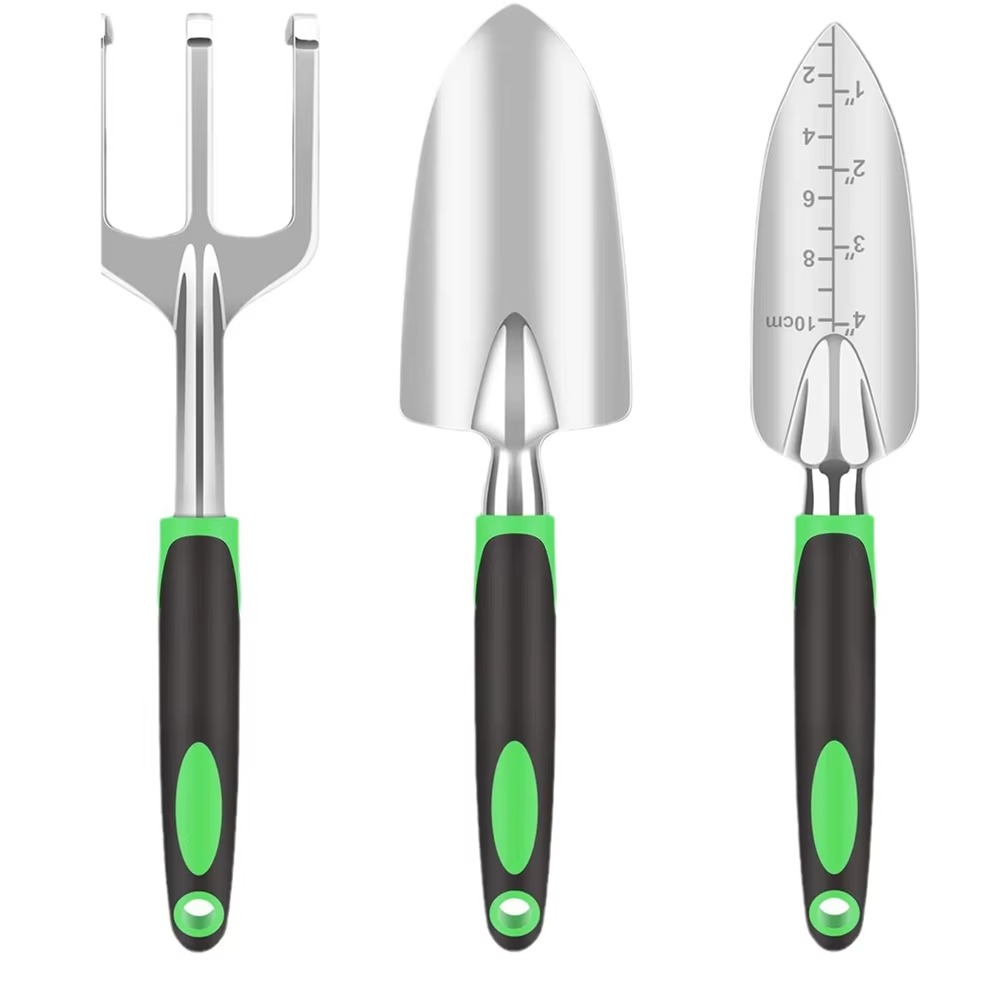 Spade Digging Fork - STLF 5종 정원용 손 도구 세트,