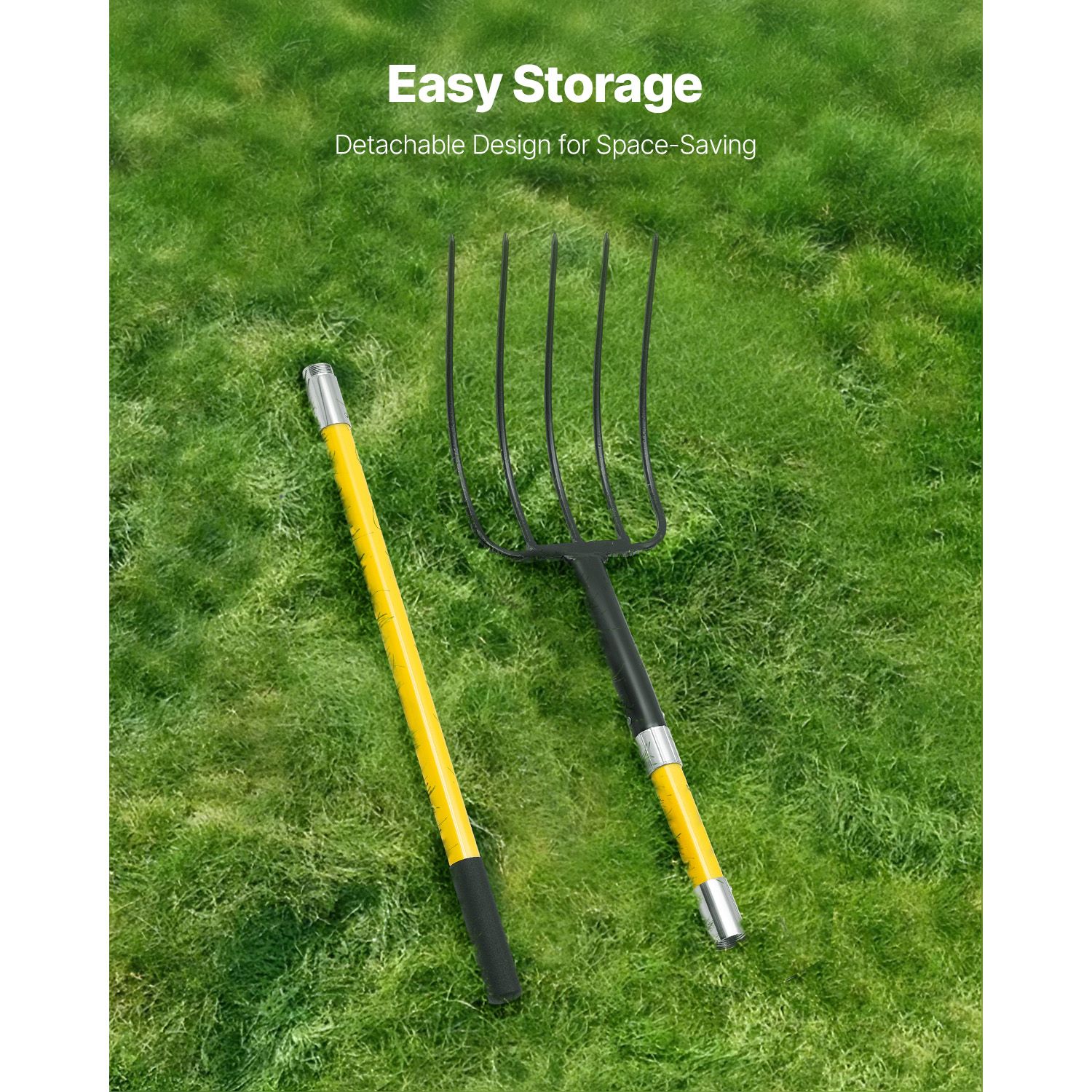 정원용 포크, 5날짜 농업용 포크(유리섬유 손잡이 포함 - Spade Digging Fork 리뷰 및 가격