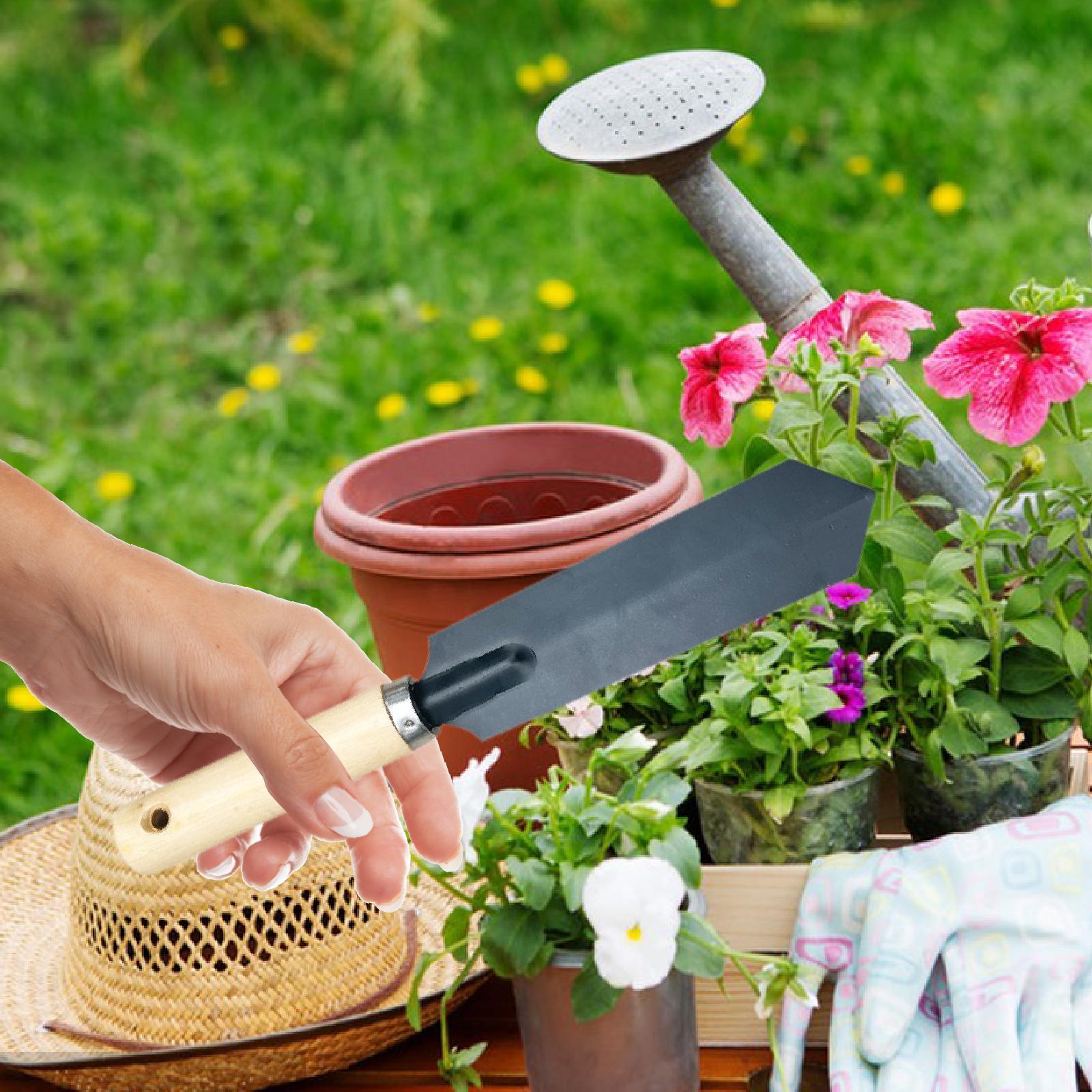 작은 정원용 삽, 목재 손잡이 다기능 원예 도구, 손삽 - Garden Hand Trowel 리뷰 및 가격