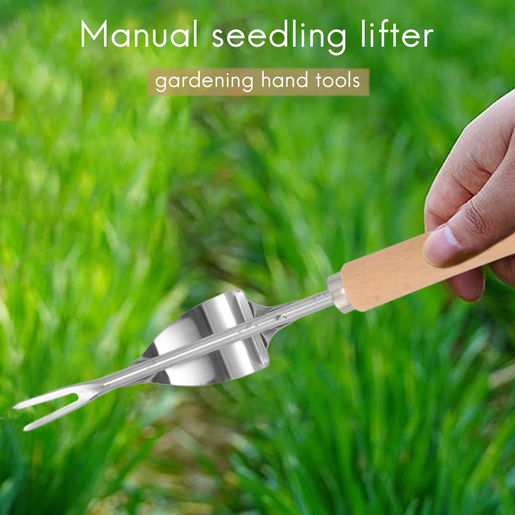 ABGE-나무 손잡이 스테인리스 스틸 정원 제초기 수동 - Weed Puller 리뷰 및 가격