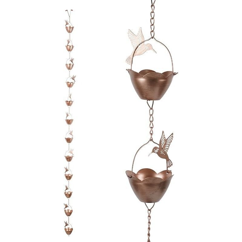 빌라 마당 빗물 배수 체인, 일본식 빗물 가이드 체인, - Gardening Hand Tools B&Q 리뷰 및 가격